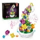 thumbnail image 1 of Kit de bloques de construcción HOGOKIDS Flowers, caja de música con luz, 571 unidades, 1 of 9