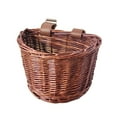 thumbnail image 5 of Tnobhg Bike Basket with Adjustable Belts Large Capacity Strong Load-bearing Handmade Woven Rattan Front Handle Bicycle Basket, 5 of 8