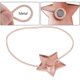 thumbnail image 4 of Clips magnéticos para alzapaños de cortinas, sujetadores de cuerda decorativos, paquete de 2 alzapaños de cortinas con forma de estrella, soporte de tejido para cortinas de ventana, sujetar, 4 of 5