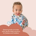 thumbnail image 3 of Sleeping Baby Zipadee-Zip Swaddle Transition Sleep Sack 3-6 Months, Busy Town, 3 of 8