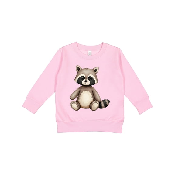 Inktastic Knitted Raccoon Toddler Sweatshirt
