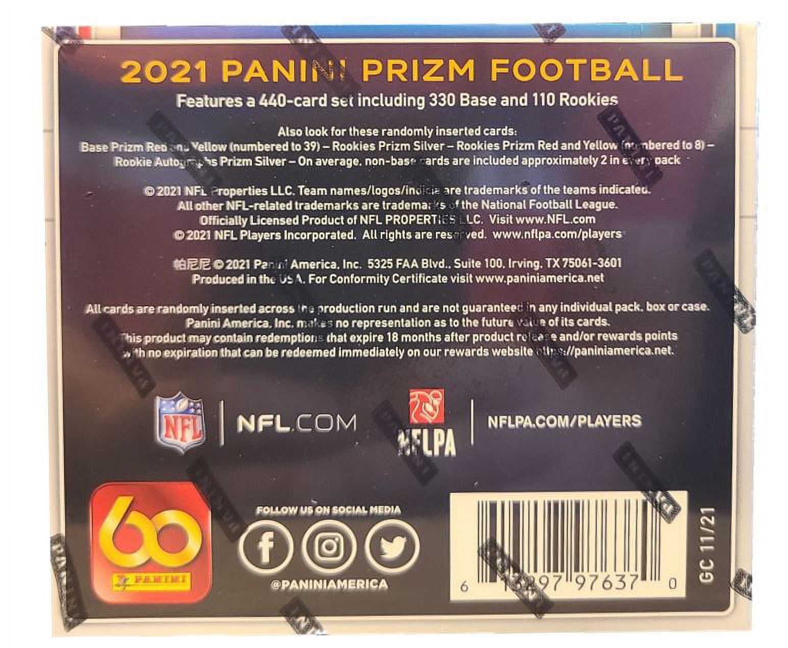 2021 Panini Prizm Football Tmall Edition Box – Mojobreak Shop