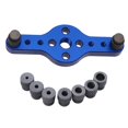 thumbnail image 1 of maskred Precise 2-10mm Sel Centering Doweling Set Wood Hole Locator Black Blue 3PCS, 1 of 6
