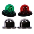 thumbnail image 1 of Steamship Light, 12V Red Green Round Shape LED Light Navigation Light  For Marine For Steamship, 1 of 8