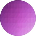 thumbnail image 1 of Ahgly Company Machine Washable Indoor Round Transitional Fuchsia or Magenta Purple Area Rugs, 7' Round, 1 of 7