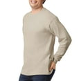 thumbnail image 2 of Gildan Ultra Cotton Long Sleeve T-Shirt for Men, Arts & Crafts, Comfortable 100% Cotton Tee, Sand, XL, 2 of 5