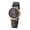 Black, variant on Women's Elastic Strap Watches: Large Face Arabic Numerals Analog Quartz Wrist Watches for Women Easy Reader Stretch Band Waterproof Ladies Wratch