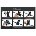thumbnail image 4 of Soporte de Celular Para Manillar de Motocicleta o Bicicleta Antivibracion Protección de Clip Antideslizante Rotación 360°, 4 of 8