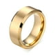 thumbnail image 1 of Anillo de hombre estilo Simple boda compromiso joyería ornamento Color sólido hombre dedos anillos moda decoración accesorio Festival regalo Ropa, zapatos y accesorios Miscelánea Dorado Nº 8 Minnieouse AP014419-01, 1 of 6