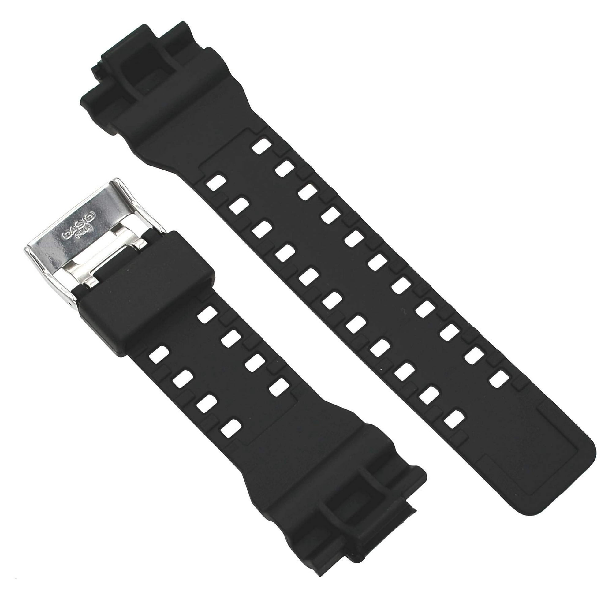 Genuine Watch Band Black Strap 16mm Casio Ga 110rg 1a Ga 710 1a Ga 710 1a2 10427899 Other As Shown