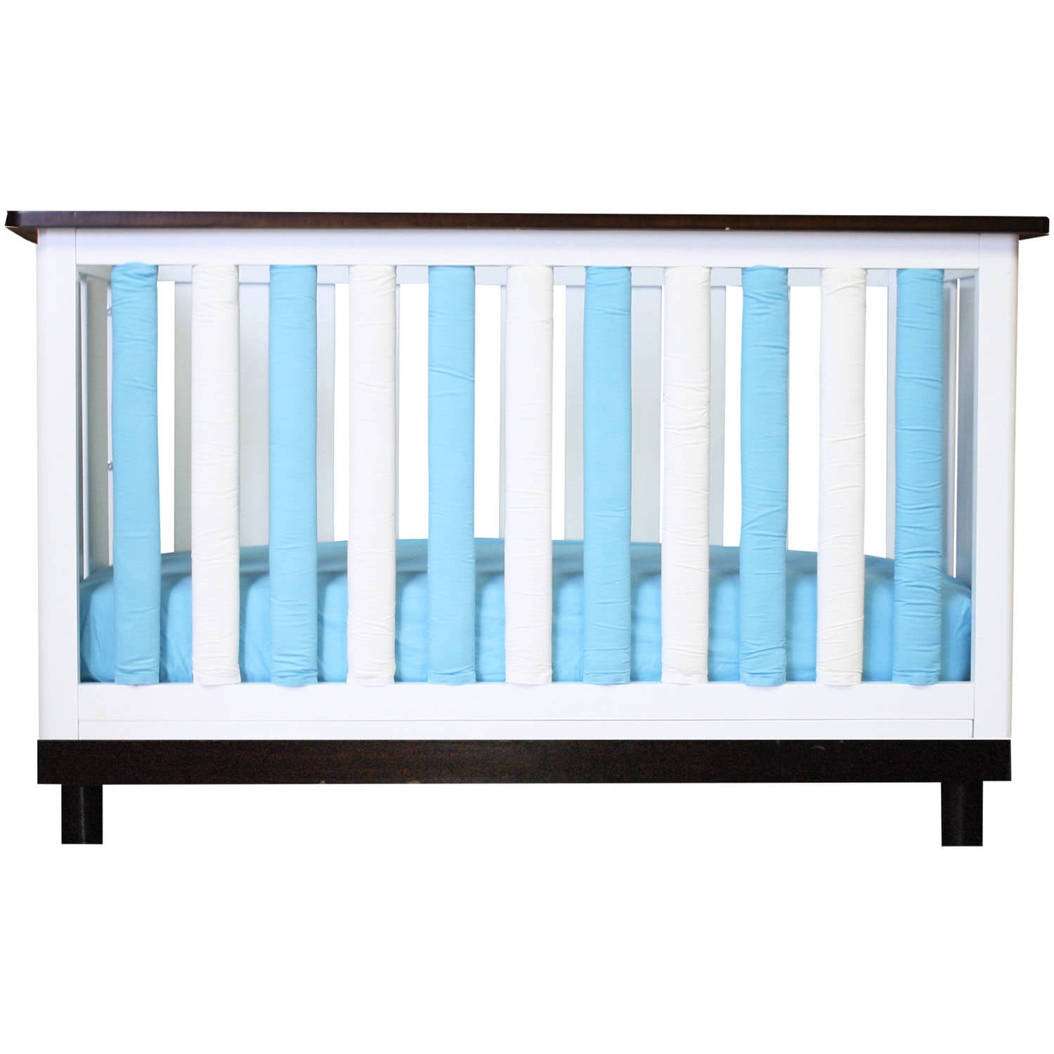 Doctorapproved, Safe Vertical Wonder Bumpers in Aqua & White