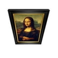 thumbnail image 2 of DECORARTS - Mona Lisa by Leonardo da Vinci. Canvas Wall Art with Black Wood Frame for Home Decor. Total Size: 15.25" x 21.25", 2 of 7