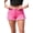 Peach Pink, variant on Womens Cowgirl Jean Shorts Denim Ripped Cut Off Fringe Frayed Raw Hem Party Rave Outfits Club