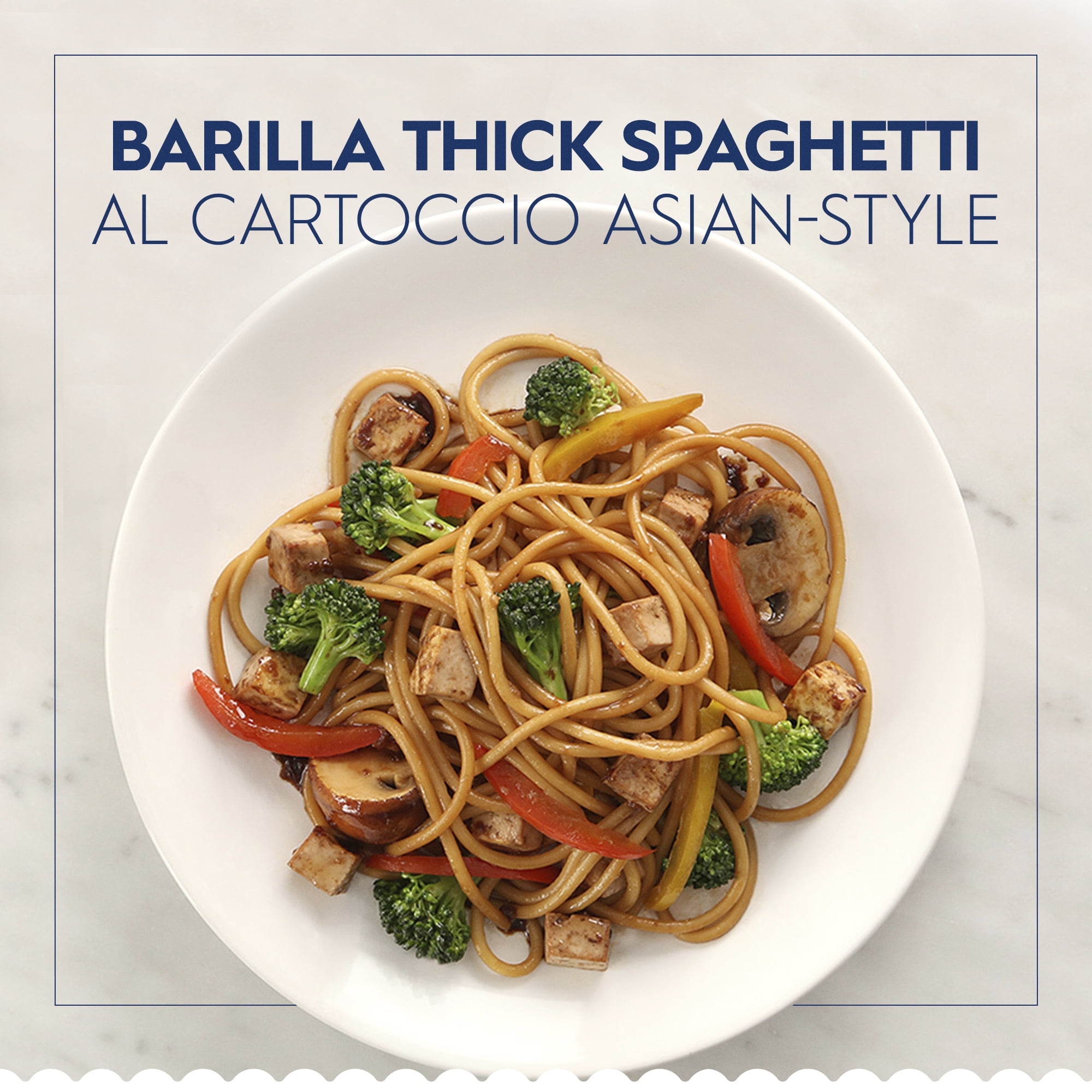 (5 pack) Barilla Classic Non-GMO, Kosher Certified Thick Spaghetti Pasta, 16 oz