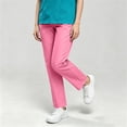 thumbnail image 7 of Scrub Pants for Women with Flare Leg Fade Resistant Durable & Easy Care Fabric Womens Work Pants, 7 of 7