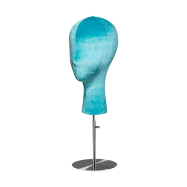 Soporte para pelucas, modelo de cabeza de maniquí, decoración del hogar, soporte para sombreros ajustable y estable, soporte de exhibición de pelucas Base de