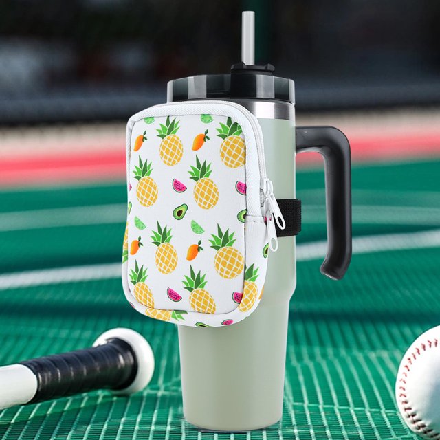 Bolsa para brazalete con soporte para botella de agua corriente para vasos Stanley, tazas de 20 oz, 30 oz, 40 oz
