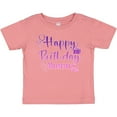 thumbnail image 3 of Inktastic Purple Happy Birthday Mommy Boys or Girls Baby T-Shirt, 3 of 5