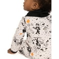 thumbnail image 6 of Halloween Nightmare Before Christmas Baby Boys or Girls Footed Sleep N Play Pajamas and Bib Set, 2-Piece, Sizes 0M-9M, 6 of 7