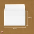 thumbnail image 5 of A7 White Envelopes (5 1/4" x 7 1/4") For Greeting Cards Fits 5x7 Inch Invitation Photo Wedding Announcement - Bulk Pack of 1000 Envelopes, 5 of 6