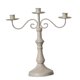thumbnail image 5 of Candelabro con Brazos Candelabro de Metal Portavelas para Boda, Sala de Estar, Mesa de Comedor, Dormitorio, Decoración Del Hogar 3 brazos blanco, 5 of 9