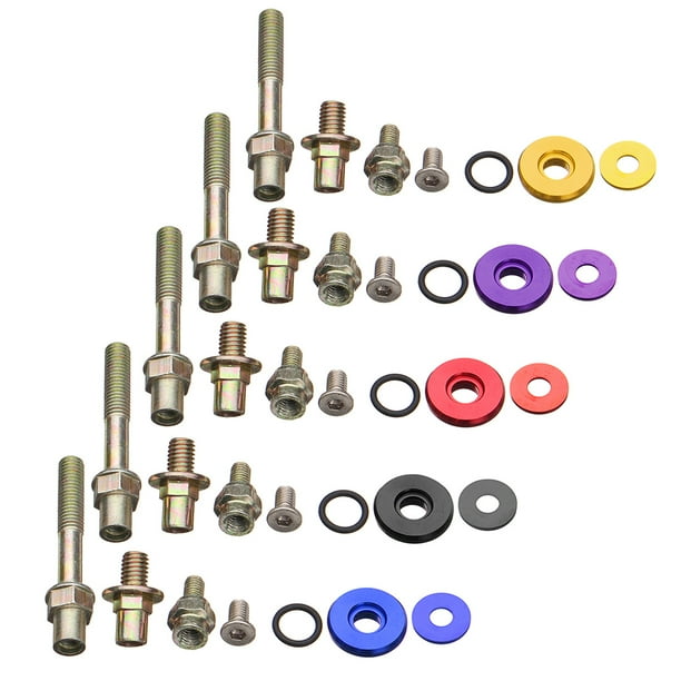 Low Profile Engine Valve Cover Washer Bolt Set For Honda Acura B Series B16 B18 Walmart Com Walmart Com