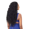 thumbnail image 2 of Freetress Synthetic Braid – 3X Ghana Loc 20 (1 Jet Black), 2 of 7