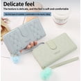 thumbnail image 3 of Cartera Antirrobo Gran Capacidad Billetera Moda Para Mujer Modelo Azul, 3 of 4