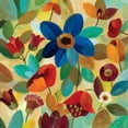 thumbnail image 2 of Vassileva, Silvia 15x15 Gold Ornate Wood Framed with Double Matting Museum Art Print Titled - Summer Floral II, 2 of 4