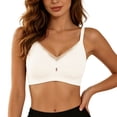 thumbnail image 4 of Afdoent Bras for Women Push Up Full Coverage Bra Wirefree Seamless Comfort Fit Breathable Everyday Bra, 4 of 4