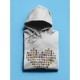 thumbnail image 3 of I Love You Baby Heart Hoodie Men -Image by Shutterstock, Male Large, 3 of 4