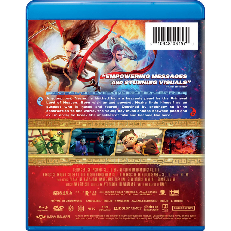 Ne Zha (with DVD) [Blu-ray] - Walmart.com