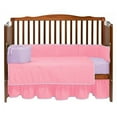 thumbnail image 4 of baby doll bedding modern hotel two tone dust ruffle/crib skirt, 4 of 7