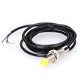 thumbnail image 1 of Sensor de interruptor de proximidad universal DC10-30V sensor no integrado normalmente cerrado M12 PNP 196 cm/772 pulgadas de longitud duradero para velocidad del motor de ANGGREK Otros, 1 of 8