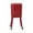 Red, variant on Modern High Leg Trash Can with Lid - Large Capacity Kitchen Garbage Bin, Movable with Built-in Bag Storage, Twin Barrel Design for Odor Control, Ideal for Home Décor Red