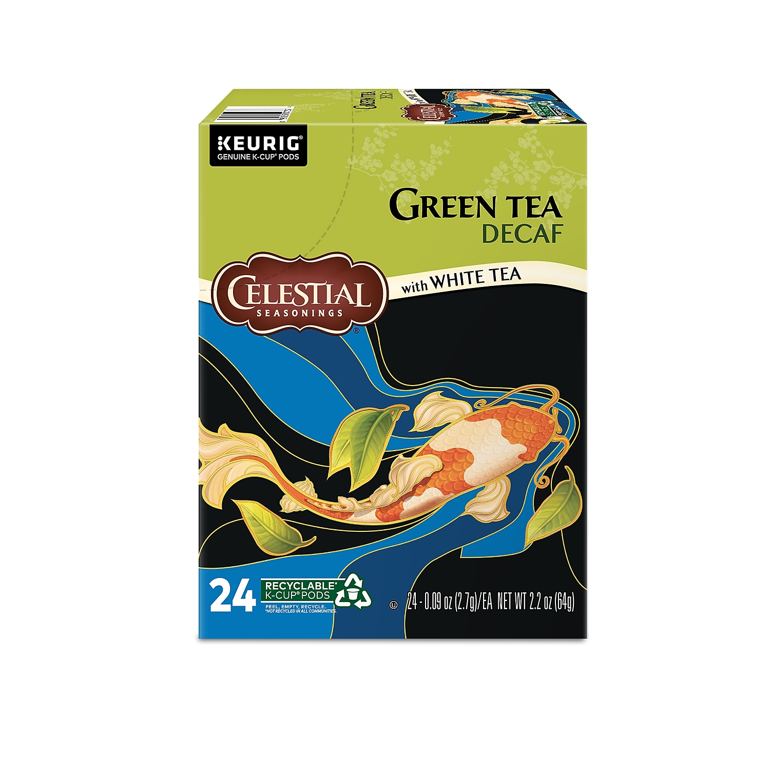 Celestial Seasonings Green Tea Decaf Keurig K-Cup Pods 24/Box 14737 - image 4 of 6