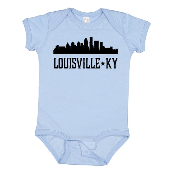 Inktastic Louisville Kentucky Skyline Cities Boys or Girls Baby Bodysuit