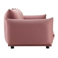 thumbnail image 3 of Modway Copious Performance Velvet Sofa in Dusty Rose, 3 of 7