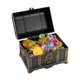 thumbnail image 1 of Organizador de almacenamiento de juguete de tesoro pirata Box de fiesta Toy Pirate Organizador de pirata para niños Decoración de niños y, 1 of 9