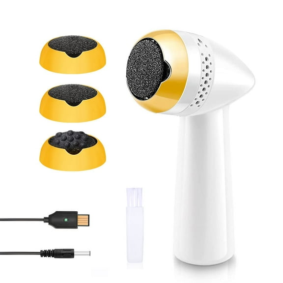 Electric Callus Remover for Feet,Upgraded Foot Callus Remover 3000 RPMs,Rechargeable Vacuum Foot Grinder,Pedicure Foot File Callus Remover for Cracked Heels Hard Skin