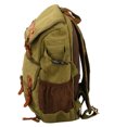 thumbnail image 3 of Worallymy Mochila para cámara Bolsa de almacenamiento para cámara de gran capacidad Mochila de lona transpirable ajustable verde militar Worallymy JD735810652, 3 of 7