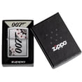 thumbnail image 6 of Zippo James Bond Brushed Chrome Pocket Lighter, 6 of 6