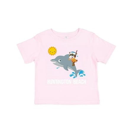 

Inktastic Huntington Beach California Gift Toddler Boy or Toddler Girl T-Shirt