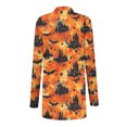 thumbnail image 5 of Kezqiaxn winter Coats for Women Fashion Halloween Fashion Long Sleeve Cardigan with Allover Print Womens Jackets, 5 of 7