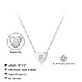 thumbnail image 2 of IEFSHINY Initial Heart Necklace for Women Dainty Heart Pendant Necklace for Women Jewelry Gifts, 2 of 6
