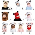 thumbnail image 4 of SIEYIO Cute Balaclava Hat Warm Cycling Face Covering Winter Warmer Fleece Fuzzy Plush Hat Neck Gaiter for Adults Kids, 4 of 20