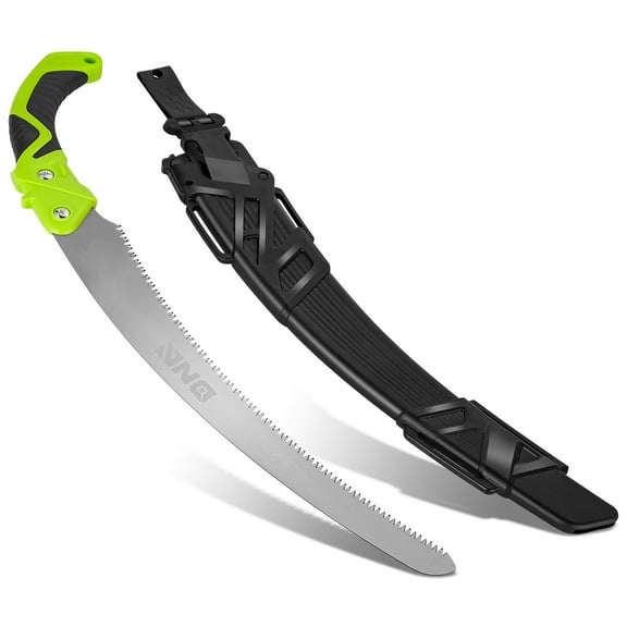 DNA Motoring Curved Blade 15.5'' Outdoor Garden Woodworking Hand Pruning Saw w/Scabbard