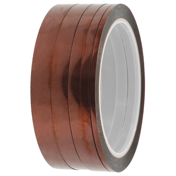 TEHAUX Sublimation Heat Tape, High Adhesive Coffee Color, PI Material, Multi-Use for Crafting and Heat Press