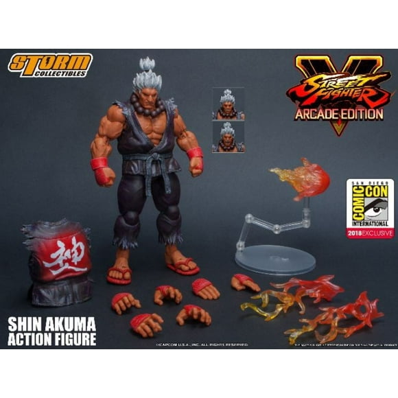 Akuma (San Diego Comic Con 2018 Exclusive) Street Fighter V 1/12 Scale Action Figure SDCC