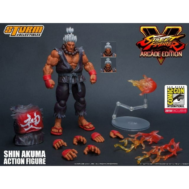 Akuma (San Diego Comic Con 2018 Exclusive) Street Fighter V 1/12 Scale Action Figure SDCC